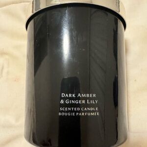 Diptytque empty new design all black ginger lily JML candle jar